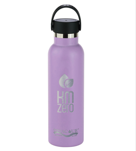 Pro-bottle - Borraccia termica, con rivestimento interno in ceramica, colore Lilla (Copia)